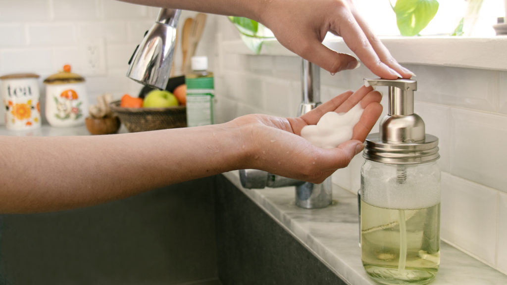 How to Use Liquid Sugar Soap to Clean Your Kitchen and Bathroom